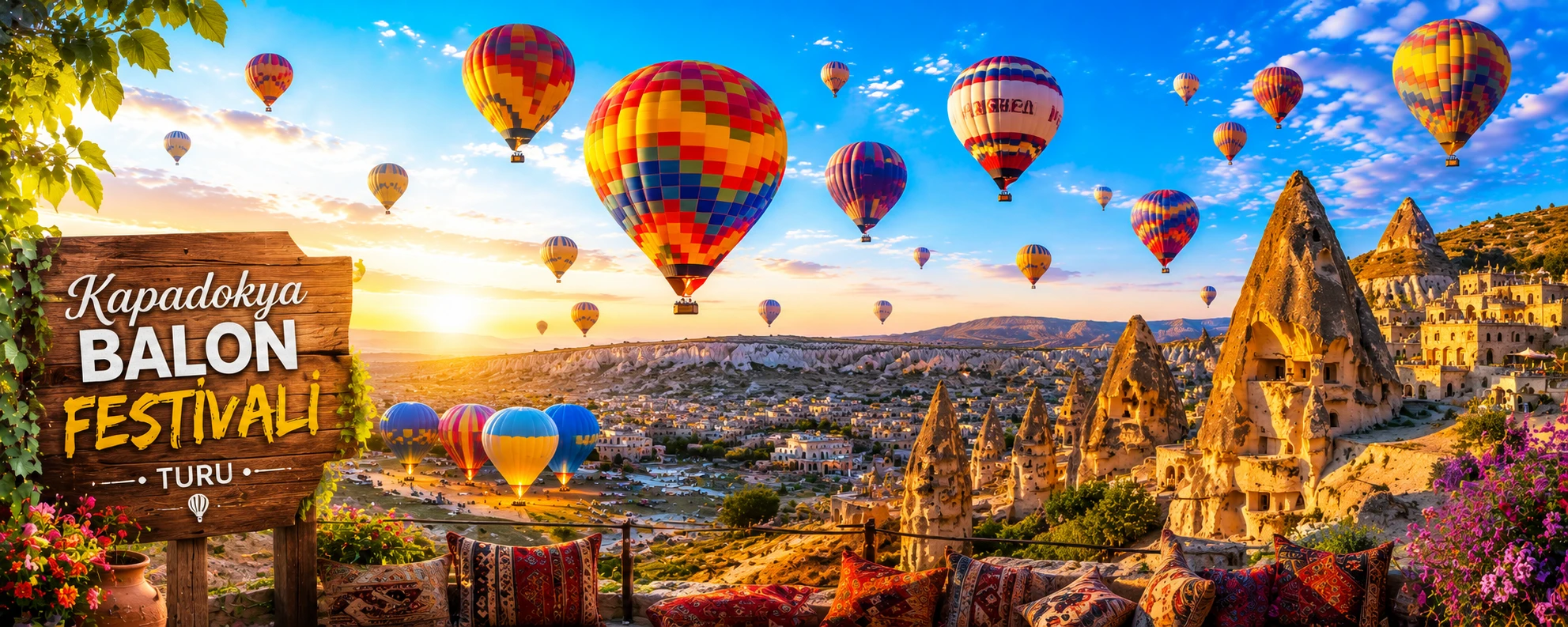 KAPADOKYA BALON FESTİVALİ TURU