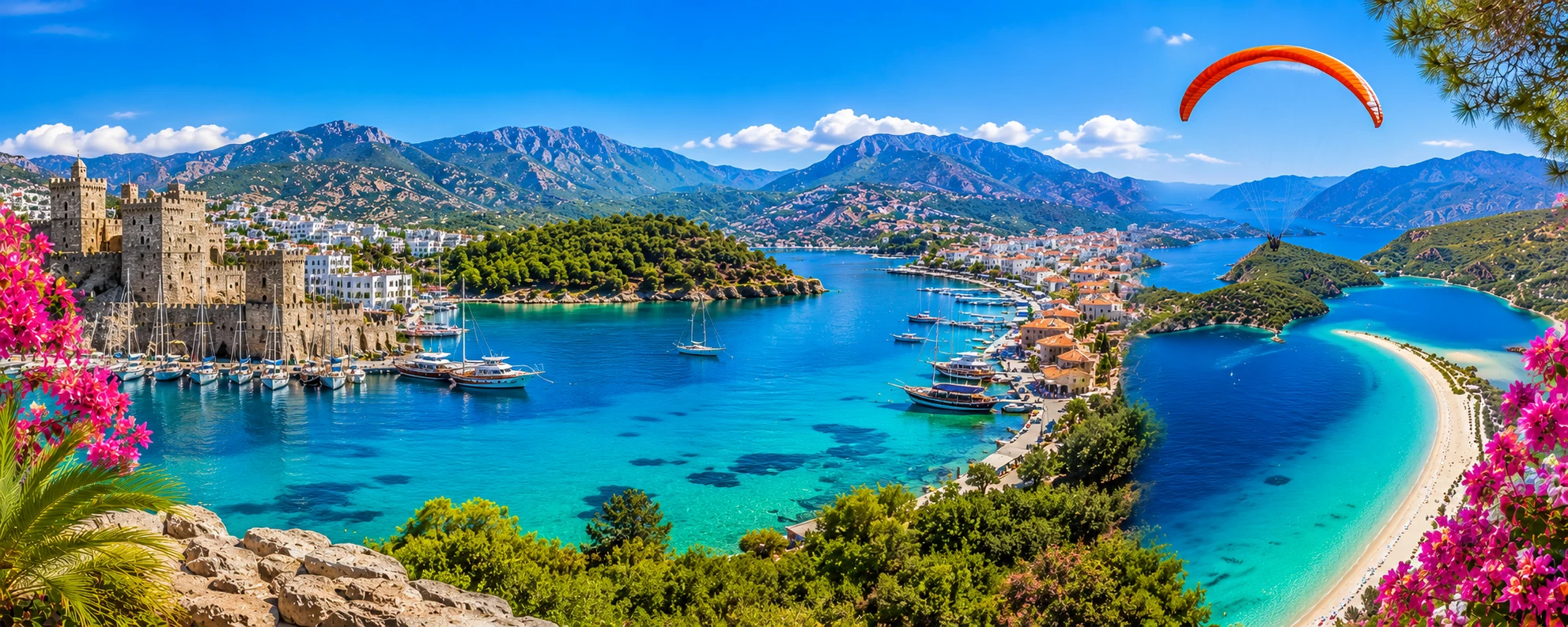 Bodrum Gökova Fethiye Ölüdeniz Turu